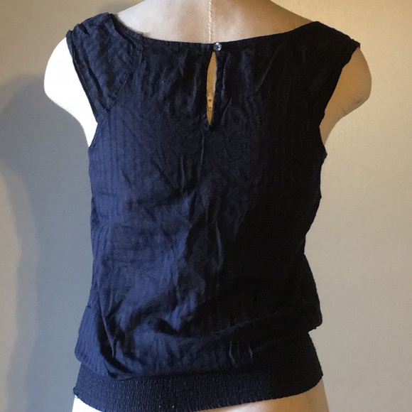 Hollister Navy Blue Scoop Neck Tank Top - Picture 4 of 6